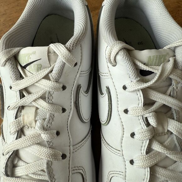 Nike Air Force 1 GS AF1 Low White Honeydew Youth SIZE 7 Casual Shoes CT3839-108 - Picture 11 of 16